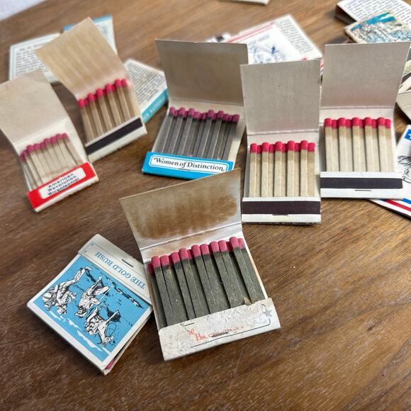 Vintage Matchbook Lot 1970s 1980s National Parks Founding Fathers 1976 Ephemera - Picture 5 of 15